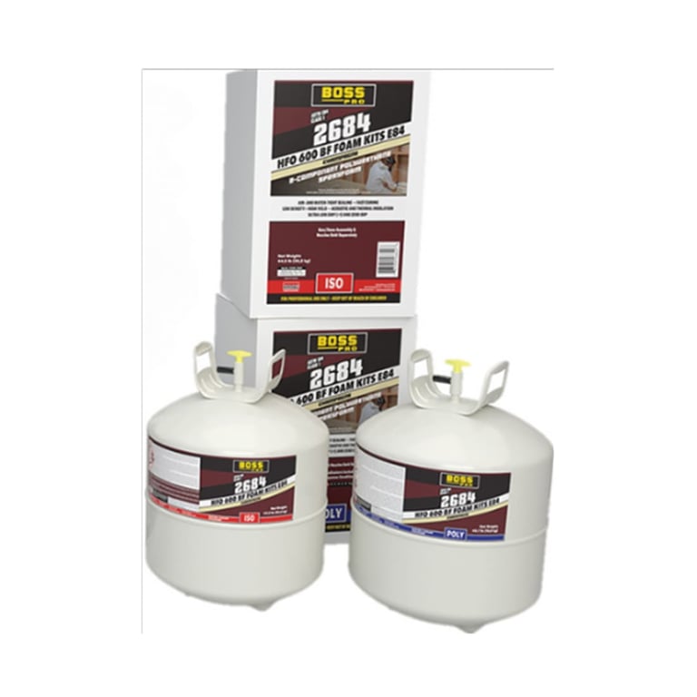 Boss Products 2684 HFO 600bf Fire-Rated Foam Kit