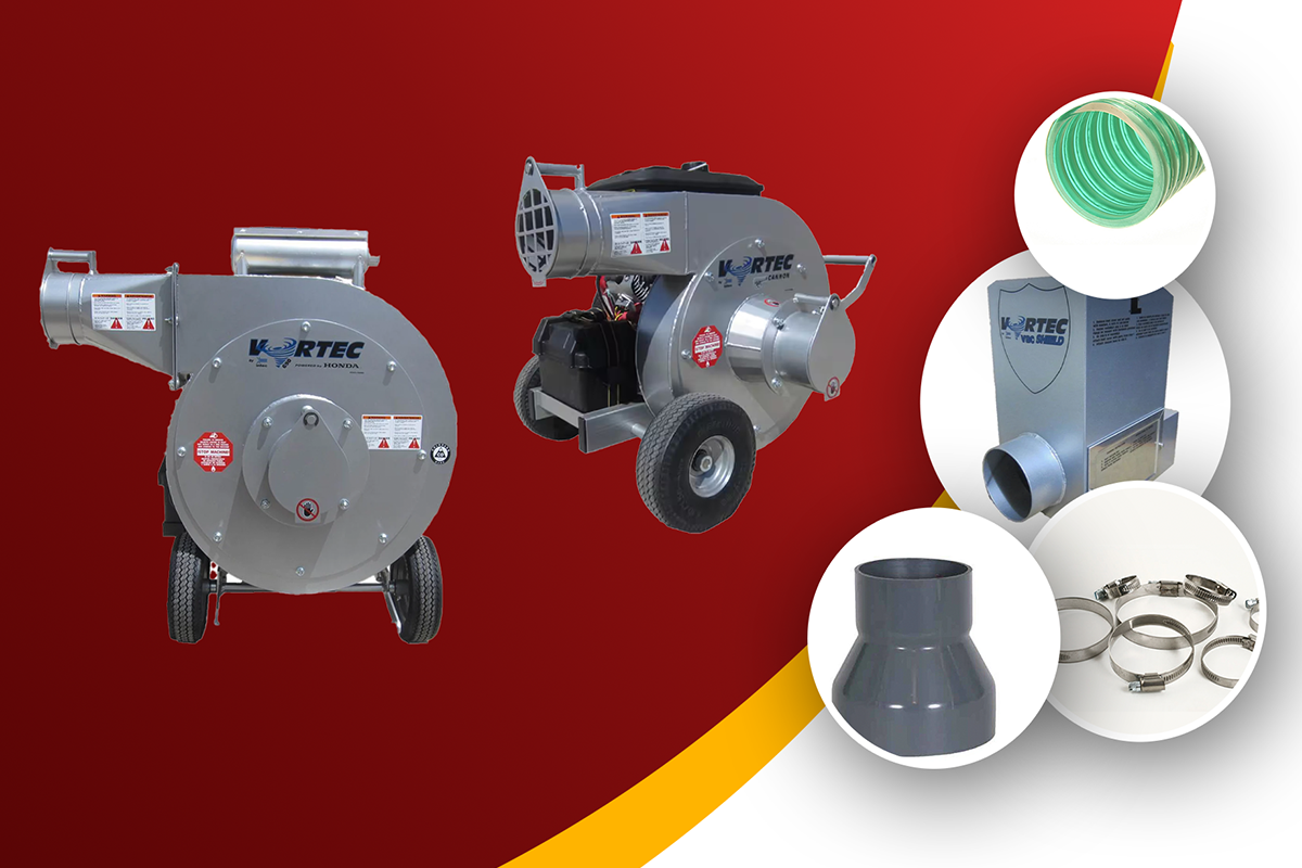 Intec Vortec Beast insulation vacuum rental in Atlanta
