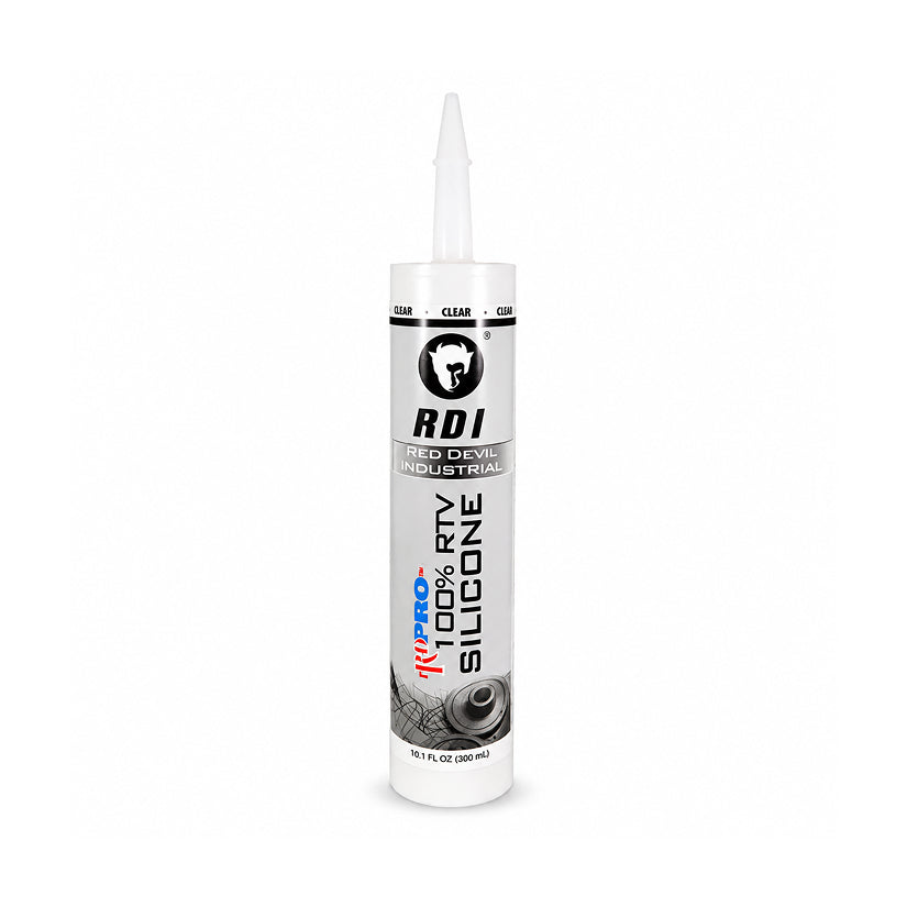 Red Devil RTV Silicone Sealant 10.1 oz Clear Cartridge