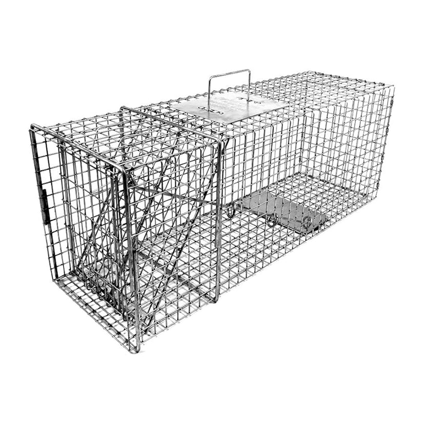 Tomahawk Live Traps Large Animal Trap with Door – 32 x 10 x 12 inch
