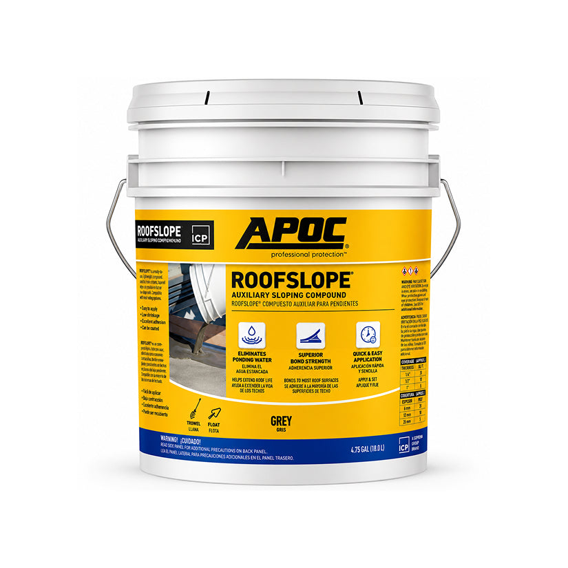 APOC RoofSlope auxiliary sloping compound 5 gallon pail