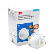 3M™ 8511 N95 Particulate Respirator Mask with Valve – 10/Box