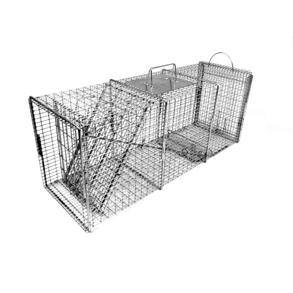 Tomahawk 608SS Pro Raccoon Live Trap – 32 x 10 x 12 Inch