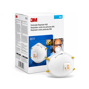 3M™ 8511 N95 Particulate Respirator Mask with Valve – 10/Box