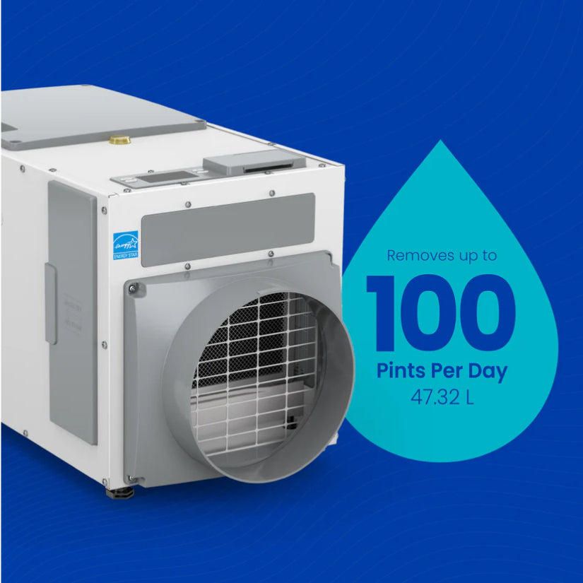 AprilAire E100 Dehumidifier (100 Pint Crawl Space Dehumidifier)