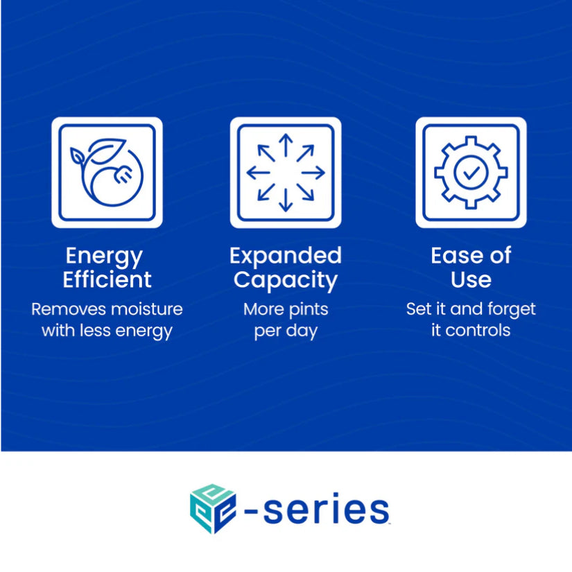 AprilAire E100 Dehumidifier (100 Pint Crawl Space Dehumidifier)