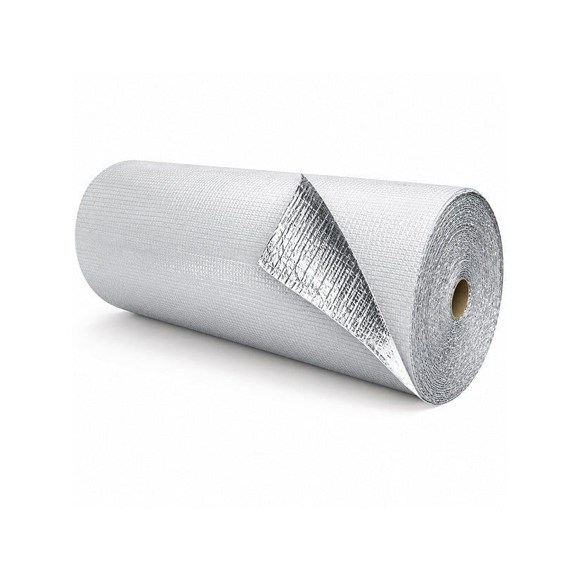 ISI Building Products Single Bubble Radiant Barrier 4 ft x 125 ft – White/Foil