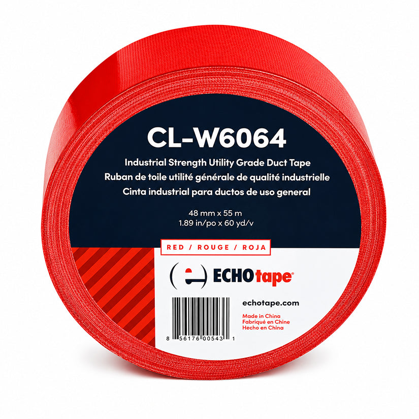 Echo Tape 2 inch x 180 ft Red Duct Tape