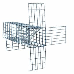 Excluder Squirrel Trap 3x3x12 w/ door