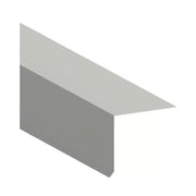 2" x 2" Roof edge White alum. (25/bdl)