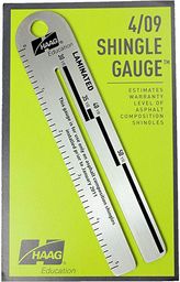 Haag Education Shingle Gauge