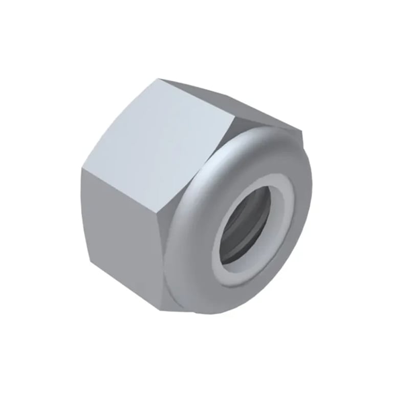 #20- 1/4" locknut, each