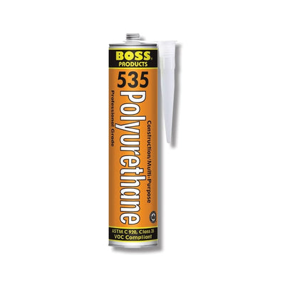 Boss 535 Polyurethane Caulk – 10.1 oz Black (12/Case)