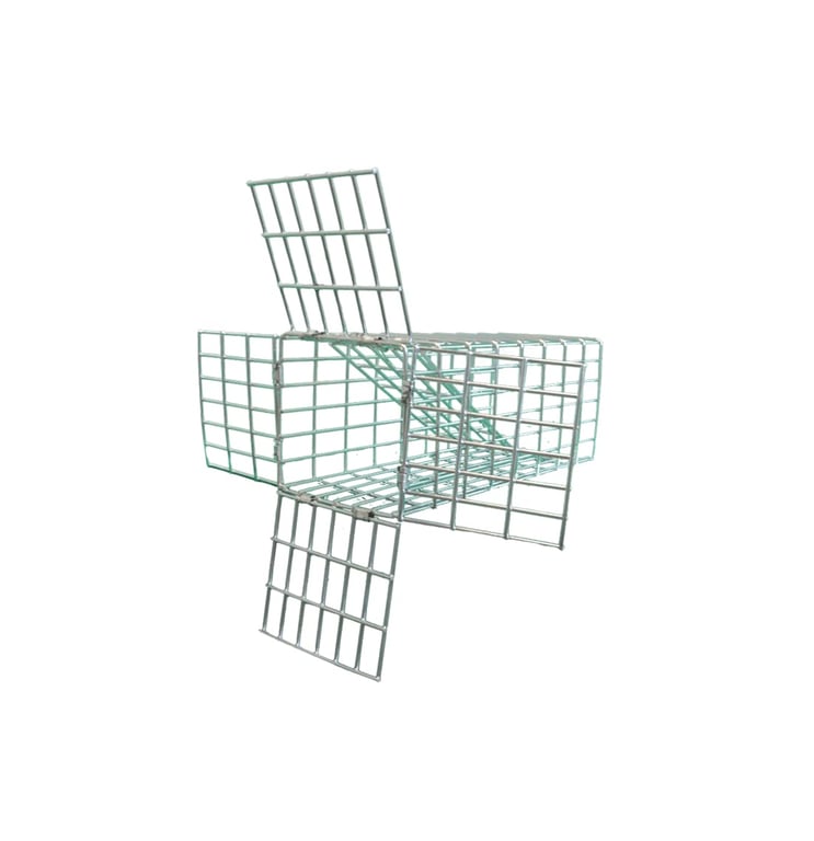 Excluder Squirrel Trap 4 x 4 x 12