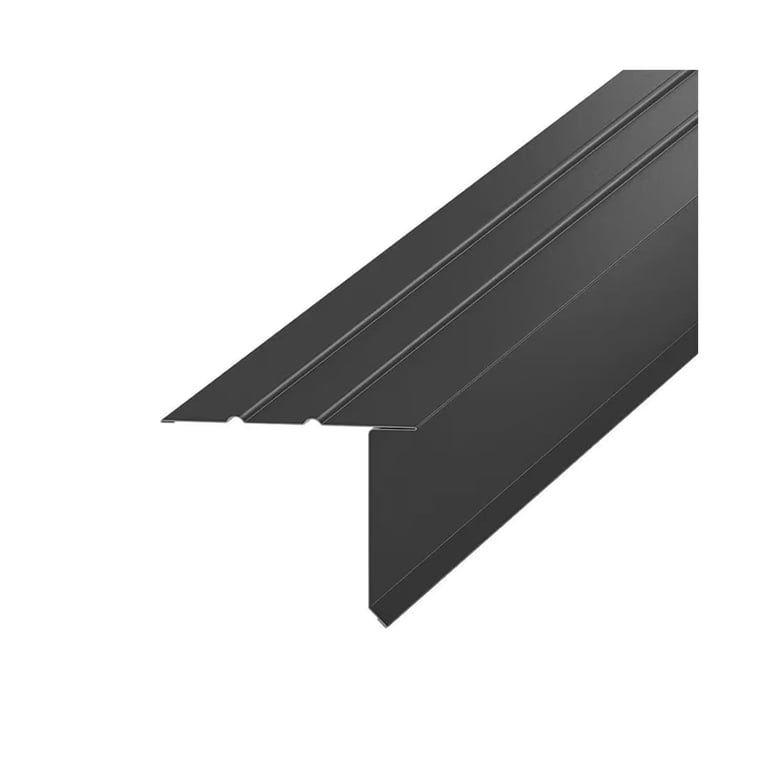 5" Eave Drip Alum 1.5" Face BLK (50/box)