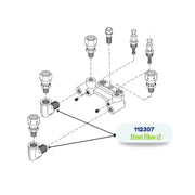 Graco Street Elbow Fitting – Model 112307