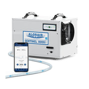 AlorAir Sentinel HD55S White WiFi crawl space and basement dehumidifier
