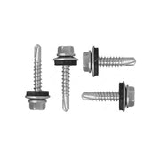 #10 screw 1" hex/ bond washer- 250 / bag