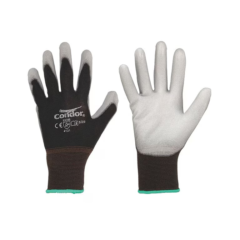 Dipped Knit Gloves