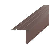 4x2 Brown Alum 90 deg Roof Edge (25/bdl)