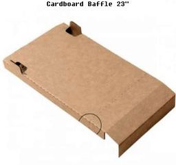 Cardboard Baffle 24" 50/bdl.