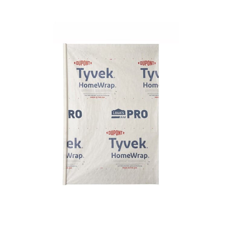 Tyvek HomeWrap 10'x150'  1500 sqft