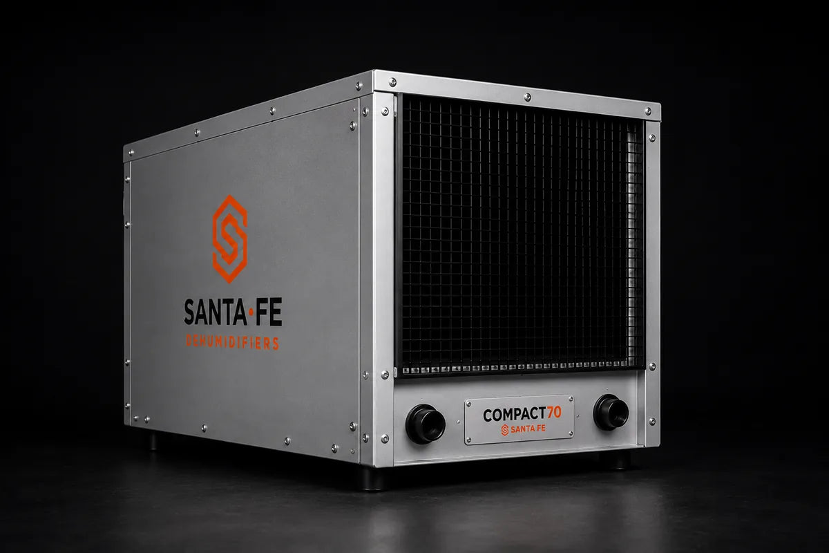 Santa Fe Compact 70 crawl space dehumidifier