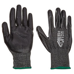 Pair- Cut Resist Nitrile Dip Glove, SM