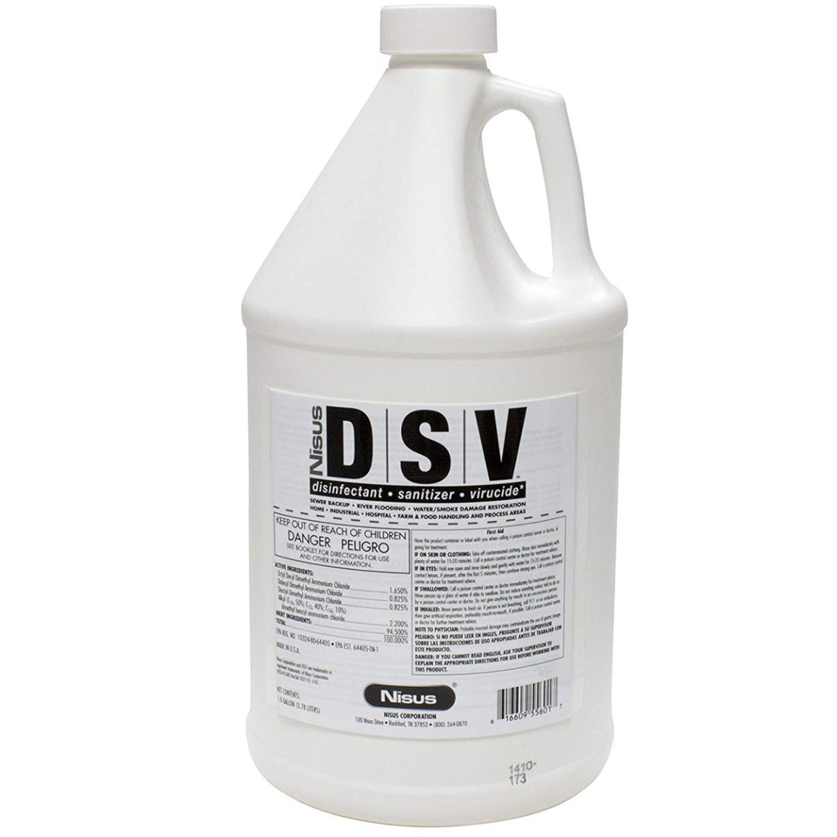 Nisus DSV-Disinfectant,Sanitizer,Virucid